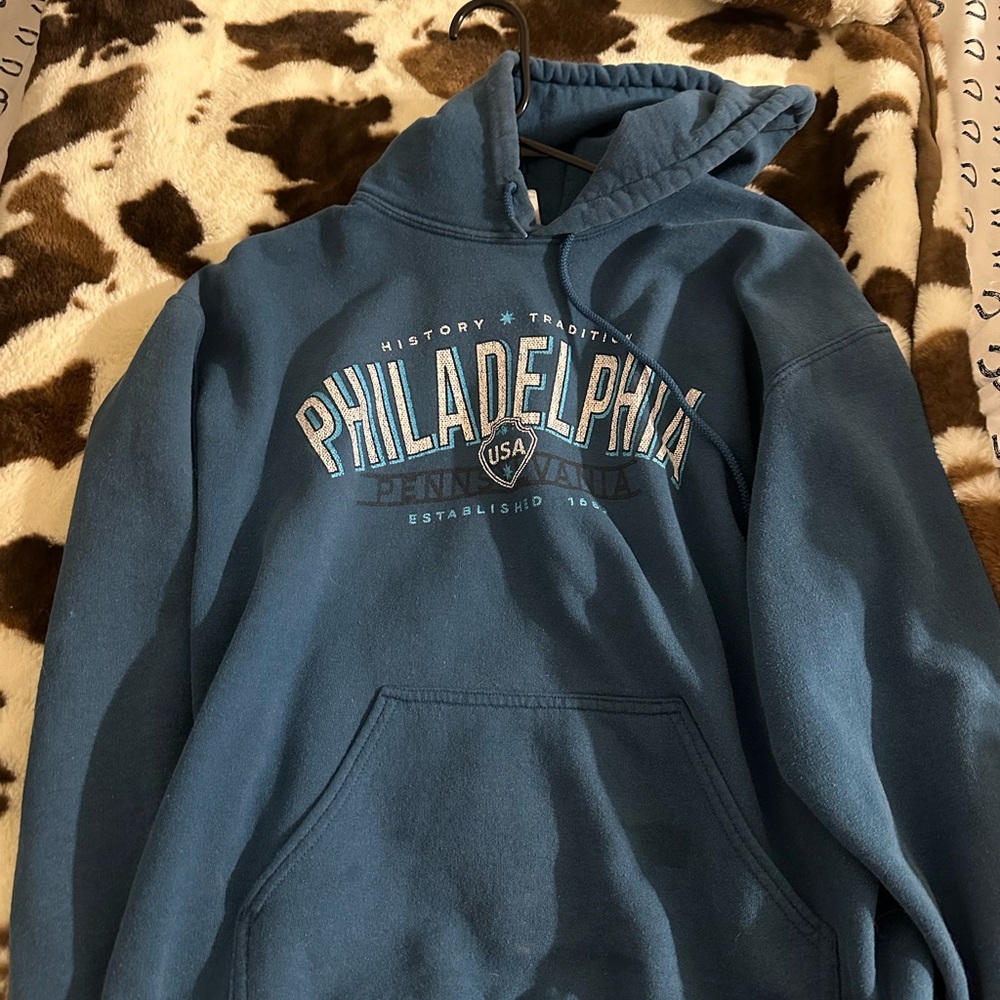 Blue Philadelphia Hoodie
